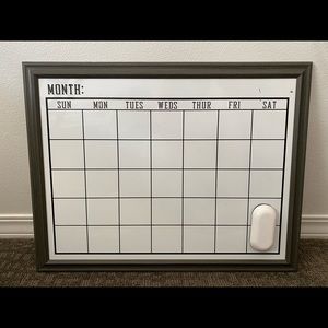 Calendar whiteboard !
